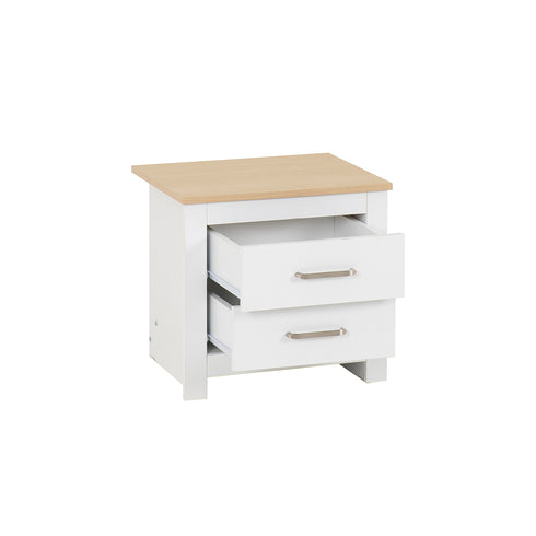 Portland Trio - White/Oak Effect